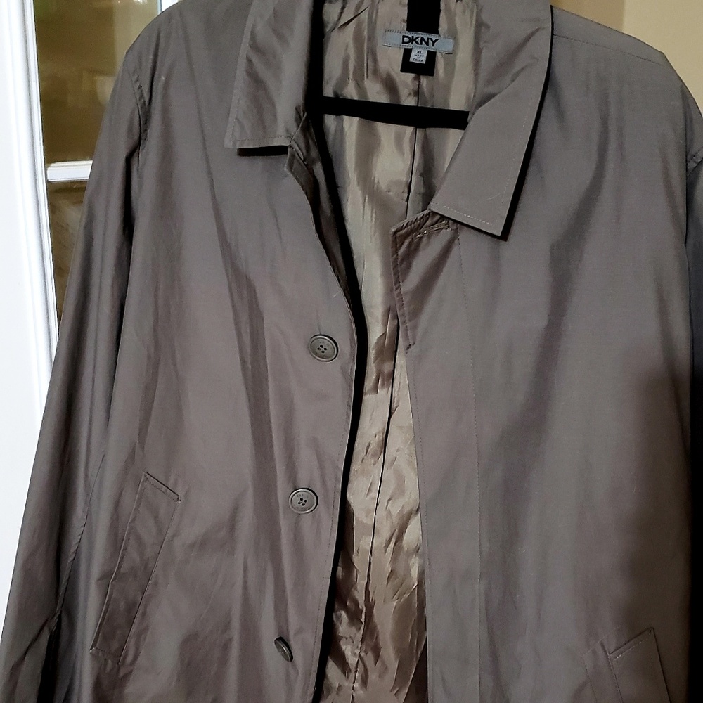 DKNY Men's Water Resistant Topcoat XL (Org.$350)